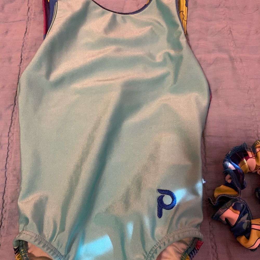 Plum gymnastics leotard